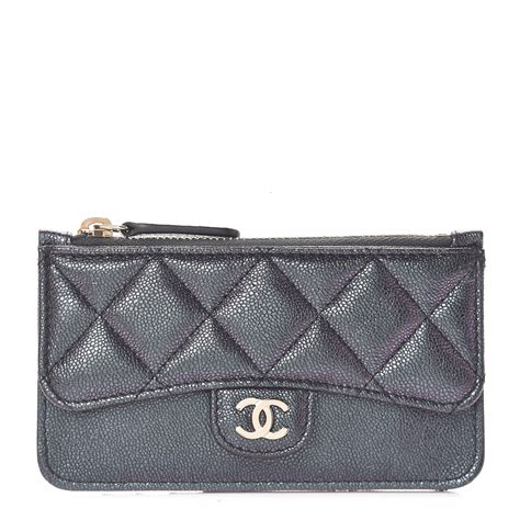 chanel pearl card holder|chanel card holder zip around.